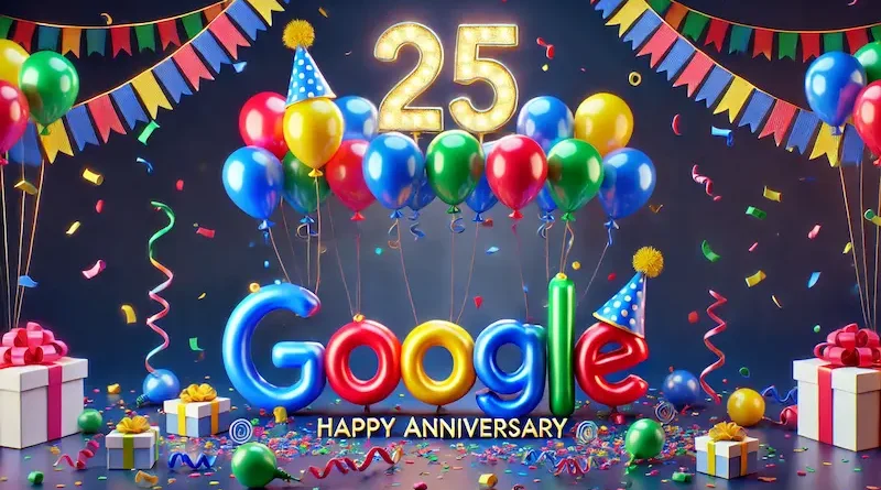 Google's 25e Verjaardag Celebrating 25 Years of Innovation and Influence